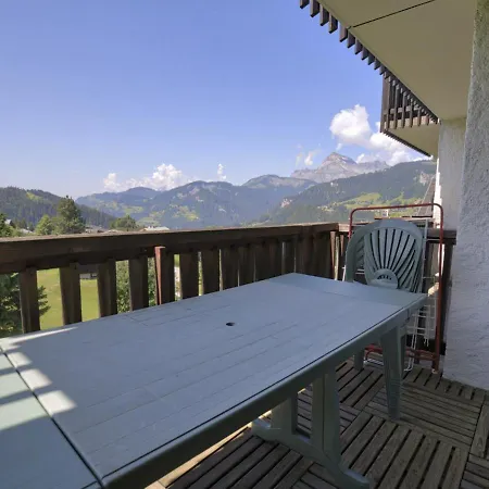 Skis Aux Pieds Avec Piscine Chauffee Et Tennis - Fr-1-505-50 شقة