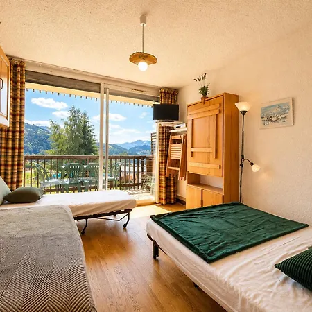 Apartment Skis Aux Pieds Avec Balcon Et Animaux Acceptes - Fr-1-505-50 *